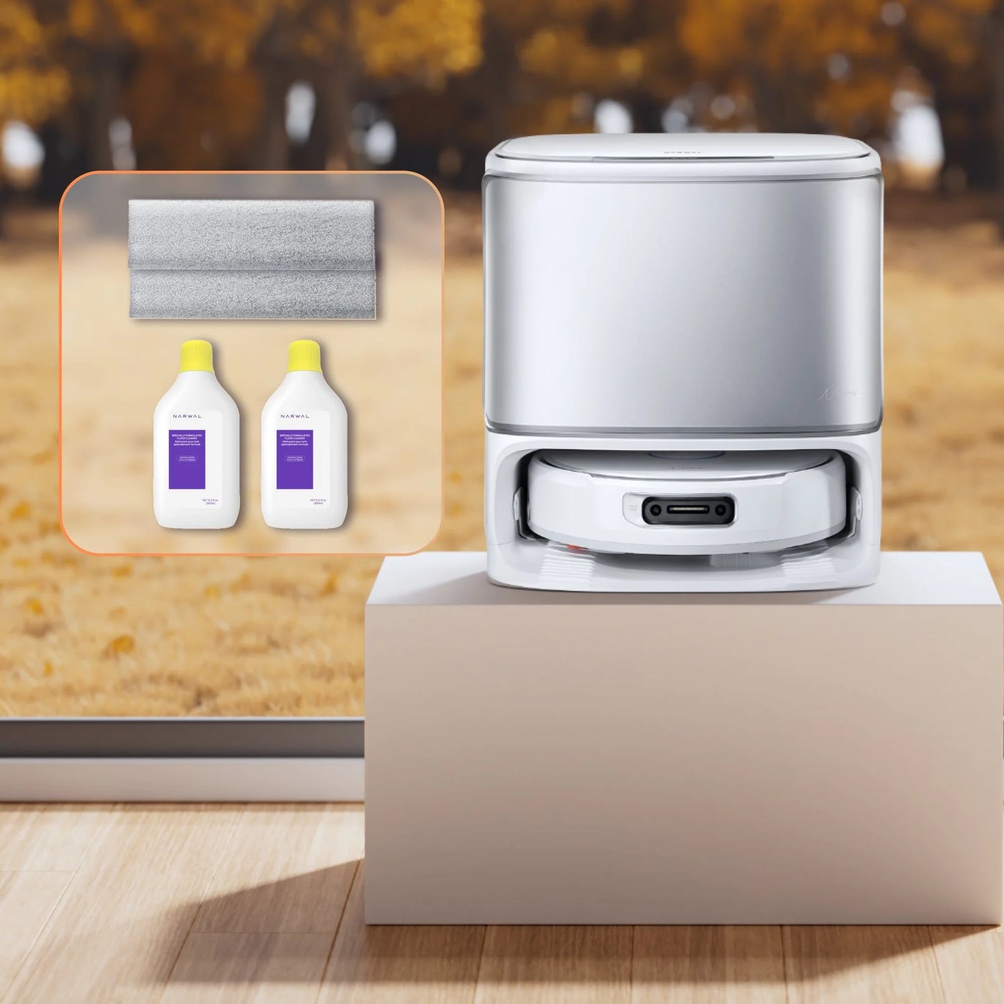 The Cleanox Flow Robot Vacuum & Mop