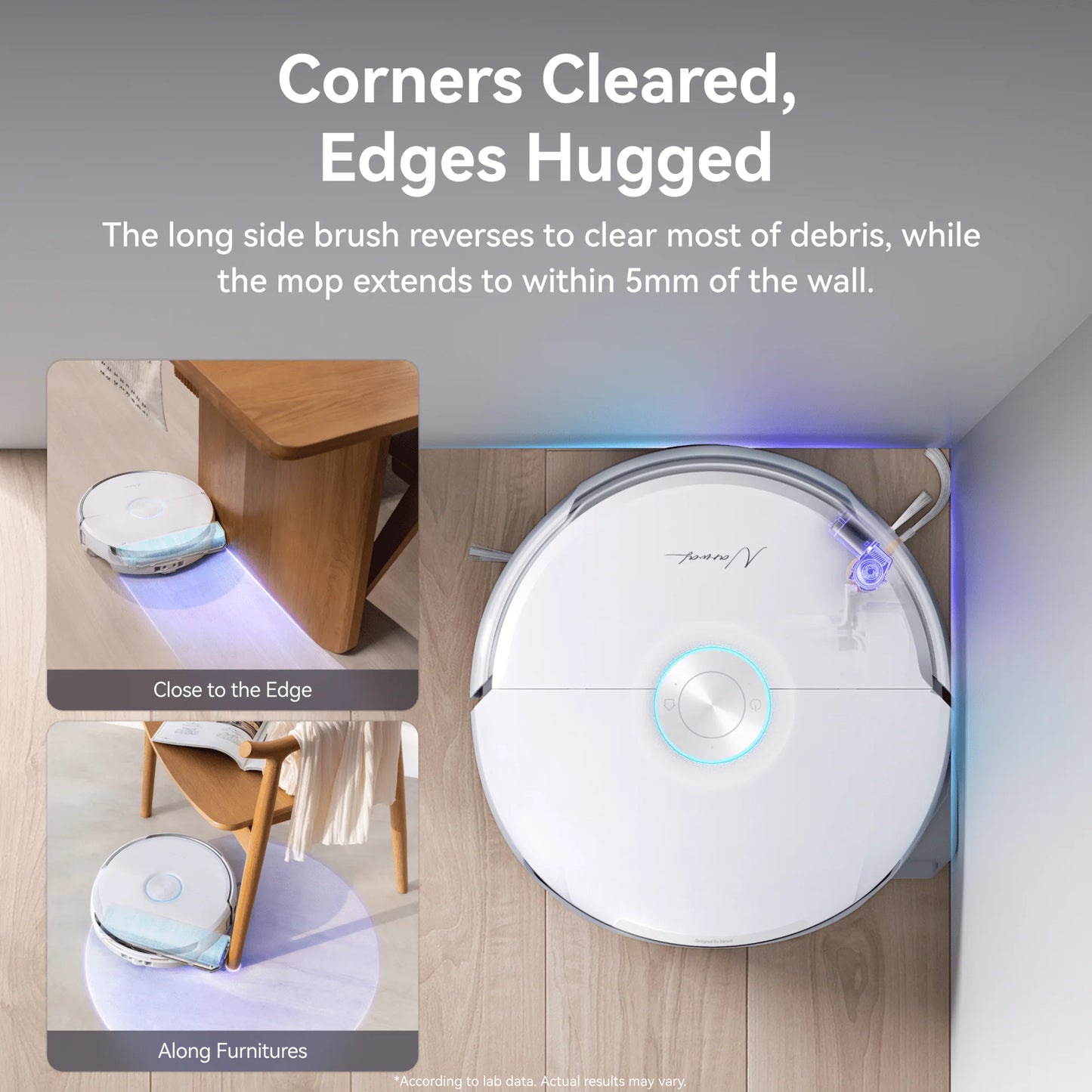 The Cleanox Flow Robot Vacuum & Mop