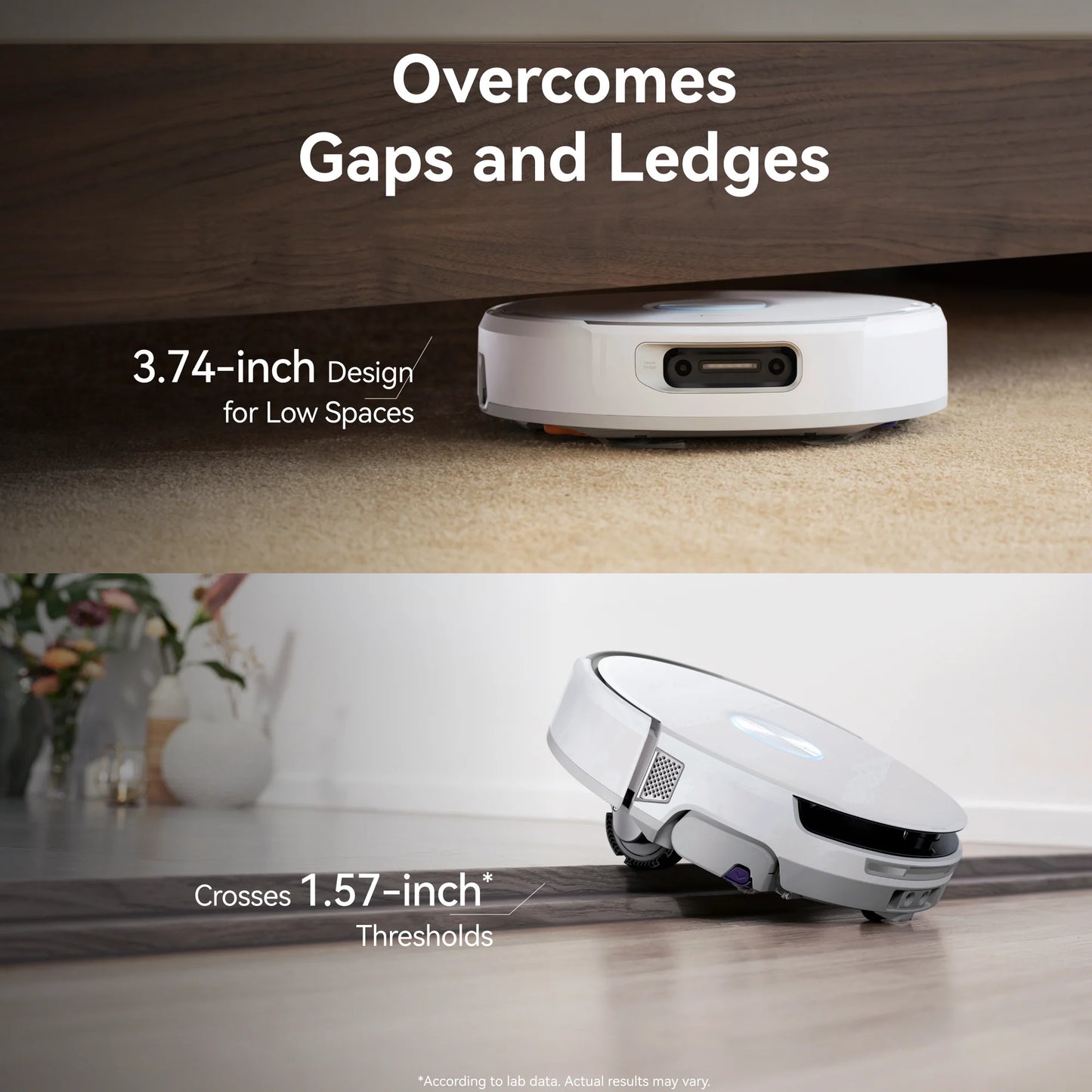 The Cleanox Flow Robot Vacuum & Mop