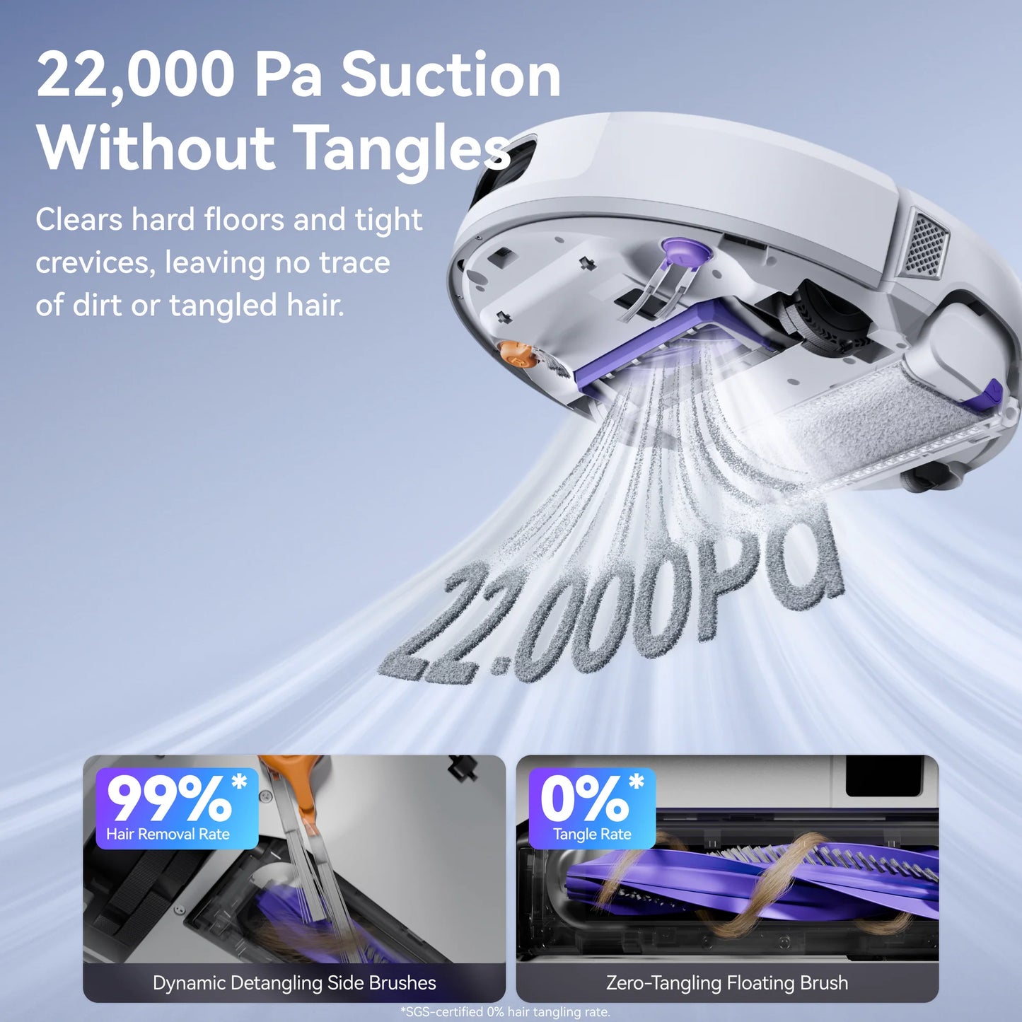 The Cleanox Flow Robot Vacuum & Mop