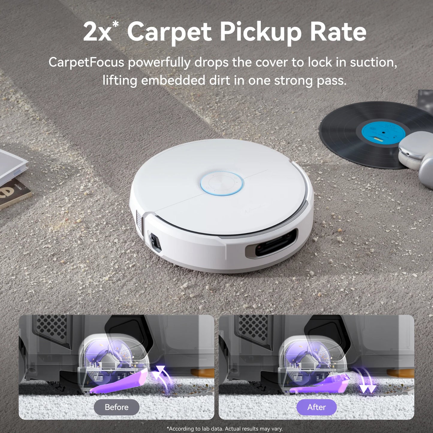 The Cleanox Flow Robot Vacuum & Mop