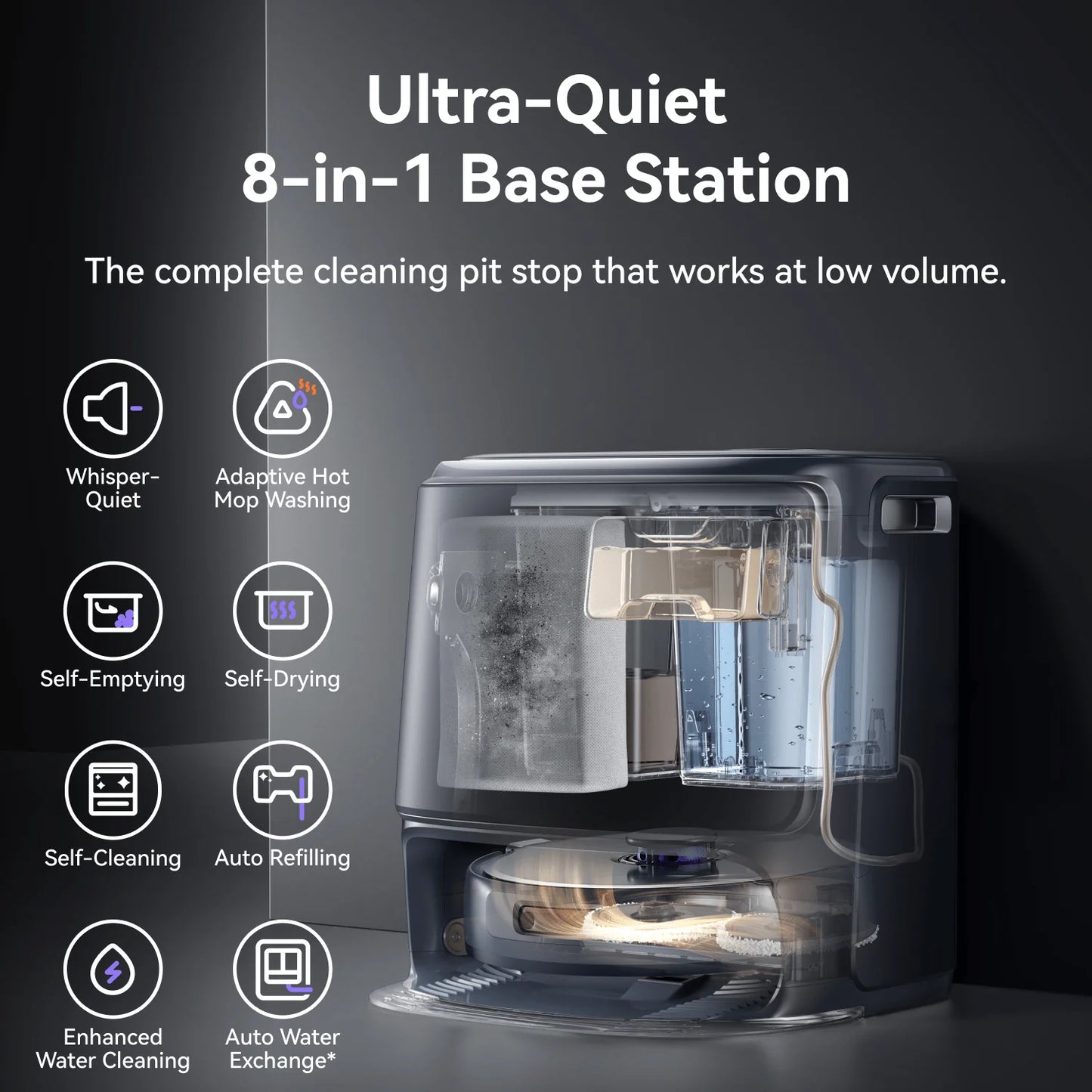 The Cleanox Freo Z10 Ultra Robot Vacuum & Mop