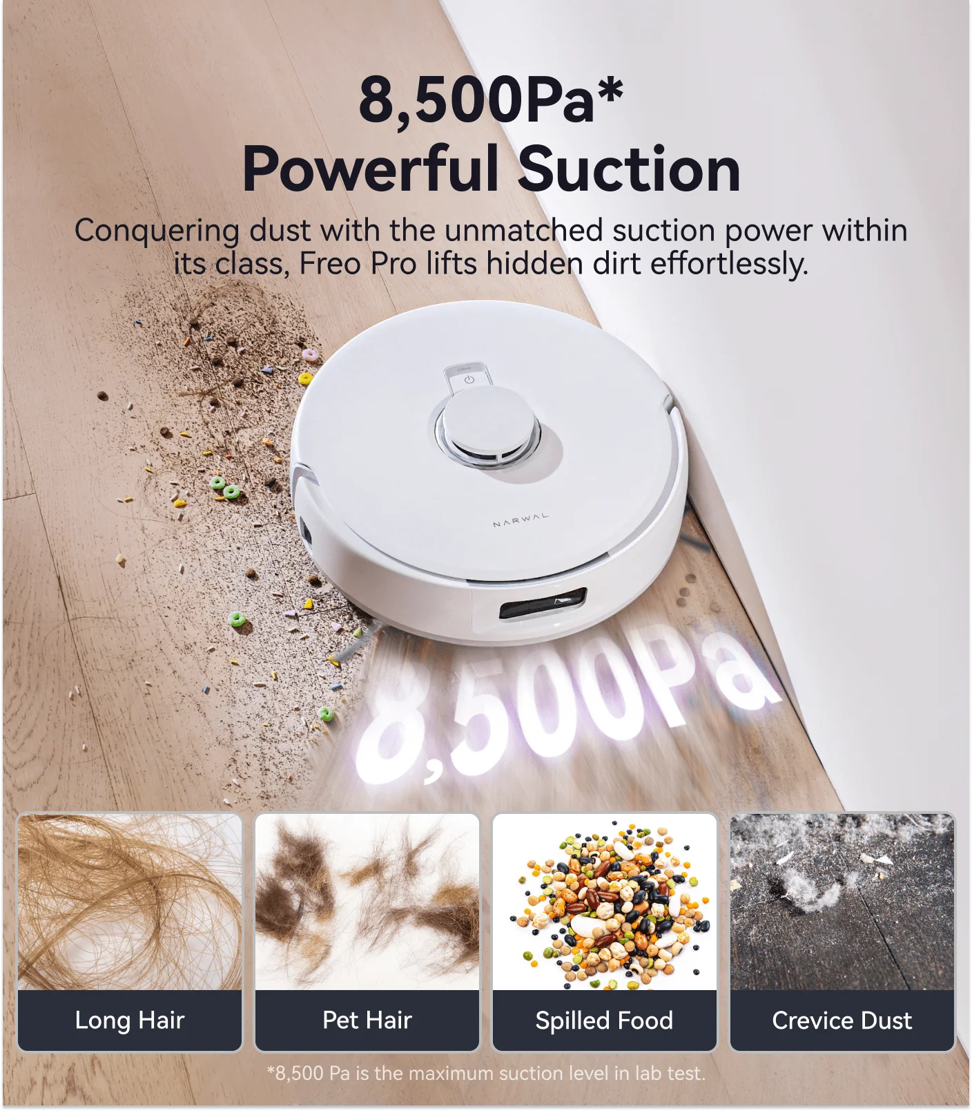 The Cleanox Freo Pro Robot Vacuum & Mop